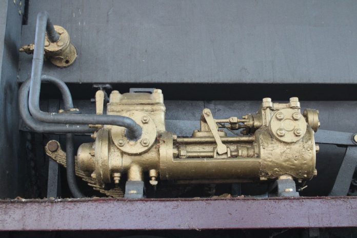 Locomotora de vapor restaurada en San Fernando
