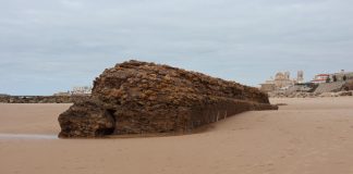 Muralla en Santa María del Mar Muralla en Santa Maria del Mar