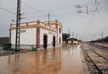 Estación de Santa Fe Alhama estación de santa fe alhama - foto de wikipedia
