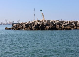 Dique la mar de Leva dique la mar de leva